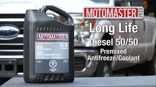 MotoMaster Diesel 50/50 Premixed Antifreeze/Coolant - image 10 from the video
